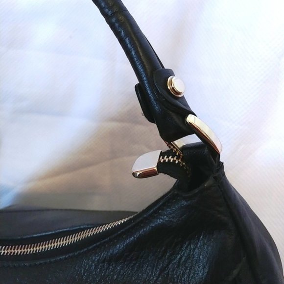 Gucci Vintage Large Abbey D-Ring Hobo in Black Leather EUC - Picture 5 of 16
